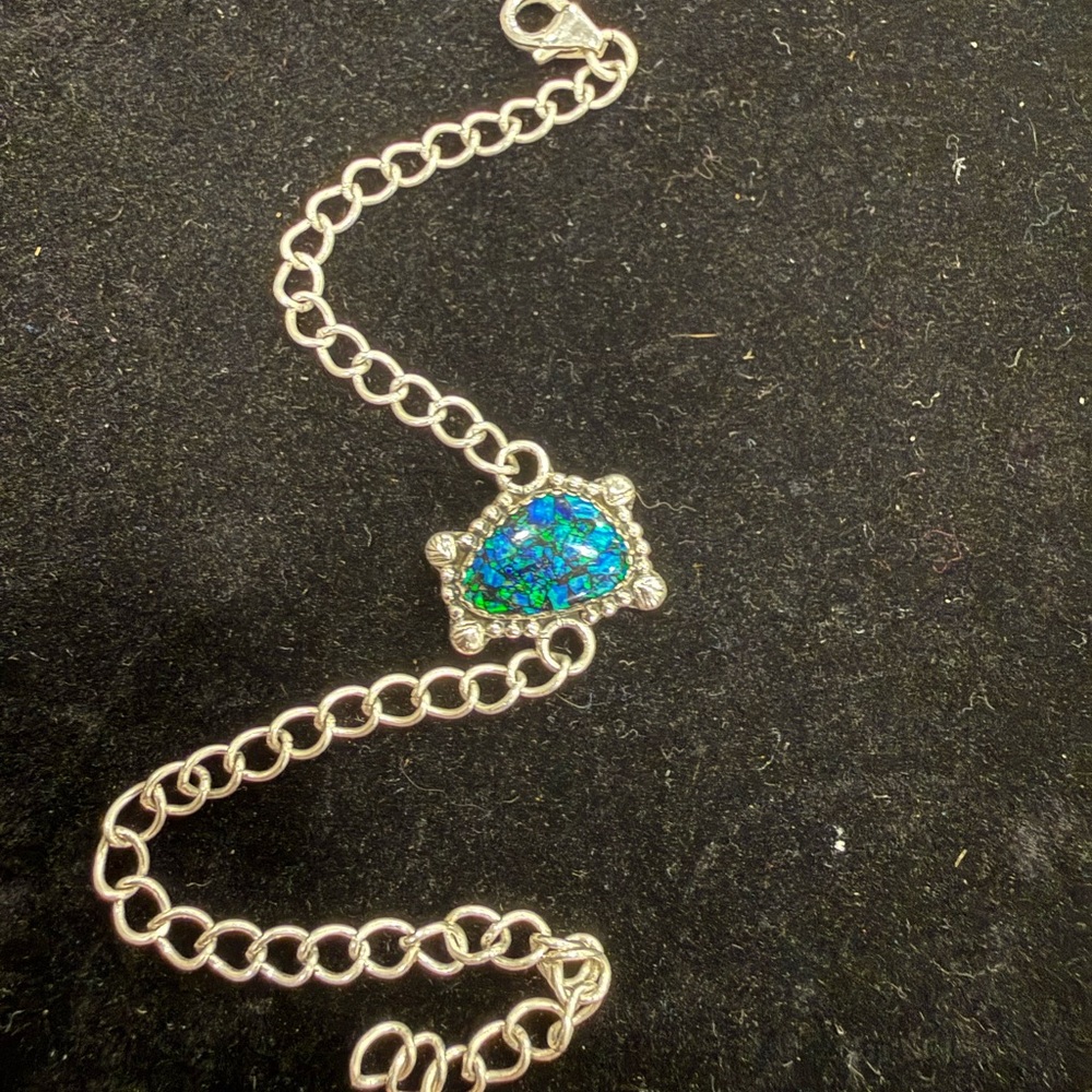 Opal 925 Sterling Elegant Silver Bracelet